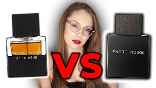 Encre Noire vs Encre Noire A LExtreme Lalique Comparison [upl. by Zurheide]