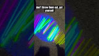 ￼GLOW STICK HACK [upl. by Arihay699]