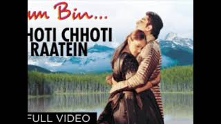 Chhoti Chhoti Raatein Full Song Tum Bin Sonu Nigam Anuradha Paudwal Sandali Sinha Priyanshu [upl. by Amarillas]