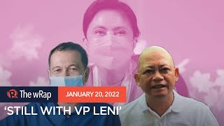 ‘VP Leni pa rin’ 2 Camarines Sur town mayors deny backing Marcos [upl. by Adlih718]