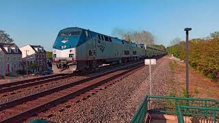 Amtrak 53 Auto Train in Fredericksburg VA [upl. by Boyce]