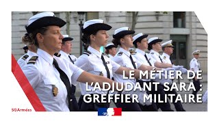 Greffier militaire  l’un des rares métiers de justice qui vous emmène sur les ChampsElysées [upl. by Anibur]