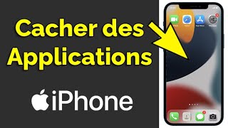 Comment masquer les applications sur iPhone cacher applications iPhone iOS [upl. by Tirrej86]