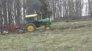 Moldboard plowing at Barnhizer farms [upl. by Suiravaj100]