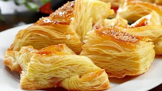 Kenapa Nggak Kepikiran Cara Baru Yang Mudah Ini Sebelumnya Homemade Puff Pastry Gampang Kue [upl. by Gnivri]