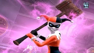 Injustice Gods Among Us  Animated Harley Quinn Super Attack Moves iPad REMASTERED [upl. by Pirnot]