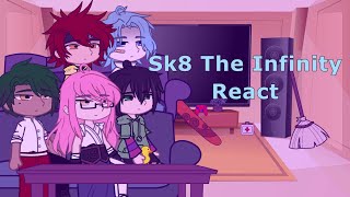 Sk8 The Infinity react  Renga  Matchblossom READ DESC FOR WARNINGS [upl. by Salomo]