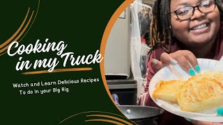 Cooking in my Big Rig I My Sunday Dinner I Easy Meals cookingvlog [upl. by Acirrehs]