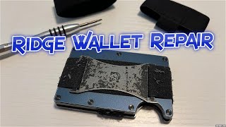 Ridge Wallet Repair  How to Replace the Elastic [upl. by Asira115]