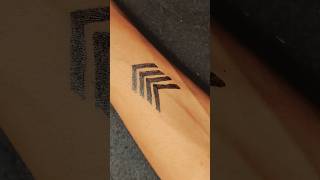 HOW TO MAKE TATTOO SIMPLE ideatattoo tattooideas art tattooartist art shorts [upl. by Natividad586]