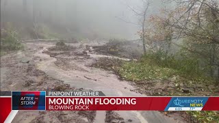 Boone largely inaccessible amid road washouts [upl. by Kind153]