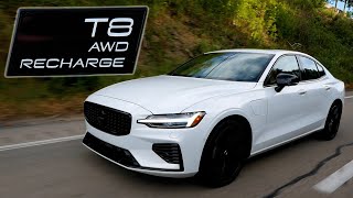 Review 2023 Volvo S60 Recharge  41 EV Miles  455 HP [upl. by Irtak]