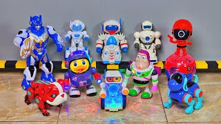 Robot Buzzlightyear Joget Bersama Robot Astronot Robot Warrior Robot Anjing Robot Squidgame [upl. by Adnat]