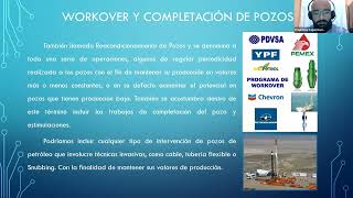 Workshop WORKOVER y COMPLETACION de POZOS PETROLEROS [upl. by Demetris]