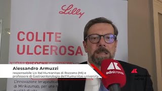 Salute Armuzzi Humanitas “Mirikizumab primo di nuova classe di farmaci contro colite ulcerosa” [upl. by Inaffets]