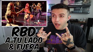 RBD REACTION A Tu Lado amp Fuera LIVE [upl. by Griffiths281]