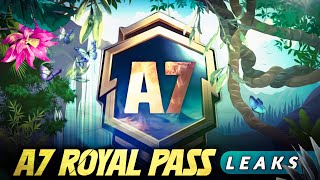 A7 Royal PASS  1 TO 100 RP REWARDS  ACE 7 ROYAL PASS LEAKS  A7 ROYAL PASS PUBG MOBILEBGMI 🔥 [upl. by Drofdeb]