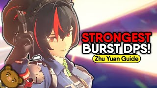 The BEST Guide to Maximize Zhu Yuan  Best Build Combos Teams  ZZZ [upl. by Carrnan]