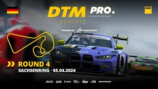 Runde 4 Sachsenring  DTM eSports  ReLive  Deutsch [upl. by Ztnahc]