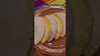 Shorts Empanadas de Maseca con Piloncillo y Nuez [upl. by Hoseia]