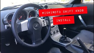 HOW TO INSTALL A SHIFT KNOB 350Z  G35  370Z  G37 [upl. by Justino]