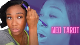 BAD NEWS KEESHA😭 tarot keeshaanderson tarotreading neotarot [upl. by Enila]