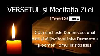 Versetul si Meditatia zilei de 17 Octombrie  slujitor Dani [upl. by Brothers]