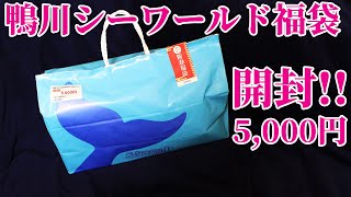 鴨川シーワールド2022新春「福袋開封5000円」 [upl. by Yecaw]