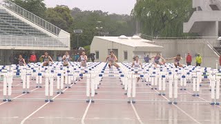 群馬県高校総体最終日 雨中で熱戦！ 女子１００mHで横山（共愛学園）が大会新で３連覇！240513 [upl. by Alvan]