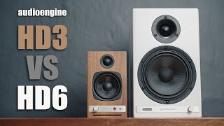 Audioengine HD3 VS HD6  Which one should you choose [upl. by Akirderf573]