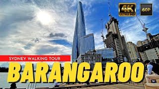 Barangaroo Sydney Tour 2021  Wulugul Walk amp Crown Towers Sydney  🇦🇺 Australia【4K】 [upl. by Bellda]