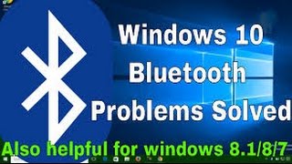 Bluetooth Not show in Windows 1078 Solve Problem With in 2 Steps [upl. by Yuille]