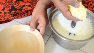 வெண்ணை எடுப்பது எப்படி  Vennai Seivathu Eppadi  How to make Butter Tamil [upl. by Zednanreh56]