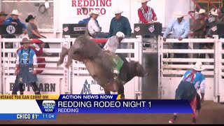 76th annual Redding Rodeo kicked of Wednesday [upl. by Berlin]