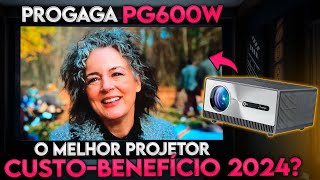 Melhor projetor custobenefício de 2024 Progaga pg600w Tem estoque no Brasil [upl. by Adelaja]