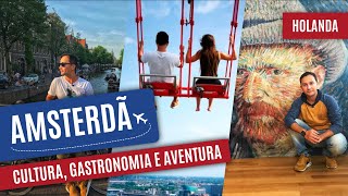 Tudo sobre AMSTERDÃ na Holanda [upl. by Paver]