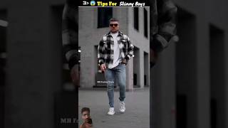 3 tips for skinny guys mensfashion skinnymenfashion fashion mensfashiontips trending ytshorts [upl. by Demahum20]