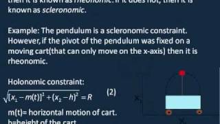 Analytical Mechanics Lesson 1 Constraints and Generalized Coordinates [upl. by Gareth]