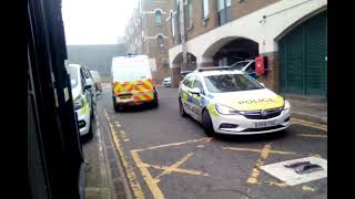 Stoke newington police station copper asks why am i being belligerent [upl. by Ailev]