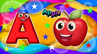 ABC lyrics song  ABC Kids Song  Phonics Song  ABC Cartoon Song  Kiddos Study Zone  Tiny Tots [upl. by Lemrac]