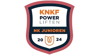 NK Junioren Powerliften 2024 Platform Links  Heren 740 amp 830 kg [upl. by Aylmar]