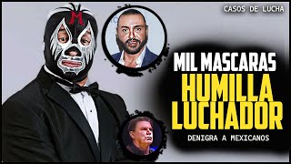 MIL MASCARAS HUMILLA LUCHADOR  AAA COPIA a la WWE  JBL DISCRIM1NA A MEXICANOS [upl. by Acisset]