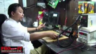 DEMO PERBAIKAN LAPTOP ACER V3471G MATI TOTAL [upl. by Aiekram]