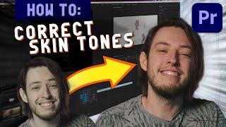 How to fix skin tones in Adobe Premiere Pro  Color Correction Tutorial [upl. by Alisia465]