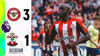 Brenford vs Southampton Highlights Premier League  brentford vs southampton [upl. by Jasik68]