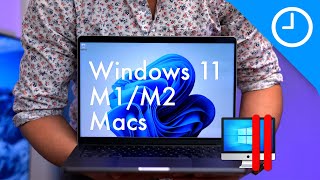 How to install Windows 11 on M1M2 Macs using Parallels 18 [upl. by Dahaf]