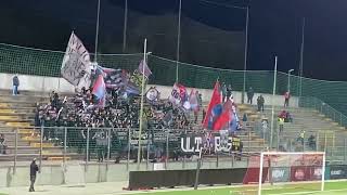 Ultras Catania in trasferta a Teramo contro il Monterosi 202324 [upl. by Akihsar]