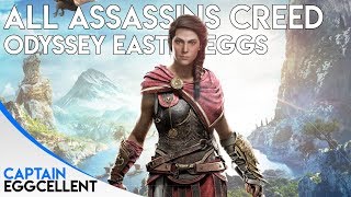 All Assassins Creed Odyssey Easter Eggs Secrets amp References [upl. by Nadroj928]