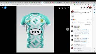 New Springbok Jerseys for 2023 [upl. by Camel]