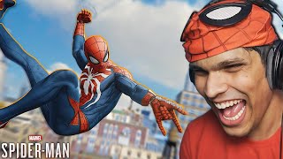 INDIAN SPIDERMAN plays SPIDERMAN GAME Part 1 [upl. by Mokas]